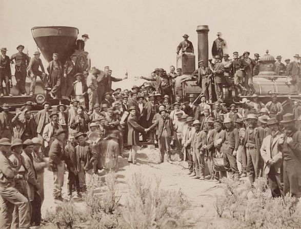 celebrationofthefirsttranscontinentalrailroad-